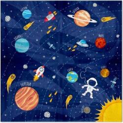 PartyPal Papírvékony asztali szalvéta 10 db 33x33 cm - Party Pal (129821)