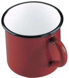 ibili Emailes zomra, smaltovaný hrnek 700 ml - červený - Ibili (911010)