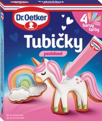 Dr. Oetker Pasztell díszítőcsövek (4×19 g) - Dr. Oetker (010895)
