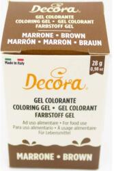 Decora Zselés ételfesték, barna, 28 g - Decora (9600821)