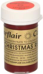 Sugarflair Colours Gél lakk Christmas Red, 25 g - Sugarflair (A114)