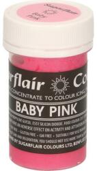 Sugarflair Colours Zselés színű baby pink, pasztell, 25 g - Sugarflair (A303)