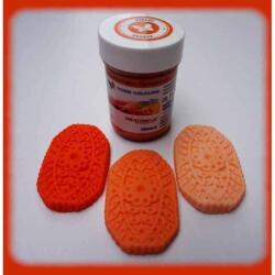Food Colours Zselés szín (Orange) - narancsos-lazac árnyalat, 35 g - Food Colours (DR-3090)