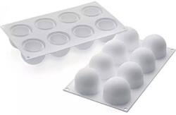 Silikomart Szilikon forma szarvasgombákhoz 8x120 ml - Silikomart (36.192.87.0065)