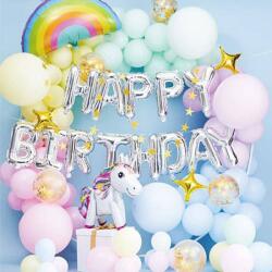 Cakesicq UNICORN lufigurra, 142 darabos girlandba - Cakesicq (ilcSRQQ.03)