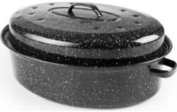 ibili Zománia sütőedény fedővel 42x32 cm - Ibili (914542)