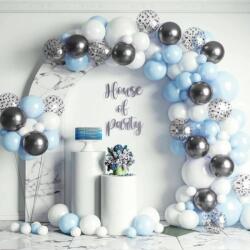 Cakesicq Kék-fehér lufi- girlandina - Cakesicq (ilcQQ.088)