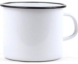 BELIS Enyvített zománcos bögre 11 cm/1 l, fehér, gyártva a BELIS/SFINX számára - Belis (BL-00000-0000106A)