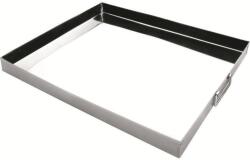 ibili Rozsdamentes tepsi - fogantyús lemez 45x35x3, 5 cm - Ibili (652645)