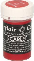 Sugarflair Colours Gél festék scarlet pasztell 25 g - Sugarflair (A304)