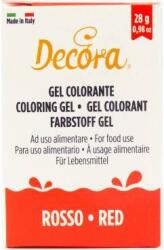 Decora Gél festék piros, 28 g - Decora (9600810)