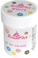  SweetArt dekoratív gél festék White (30 g) - dortis (DR-BGL-002)