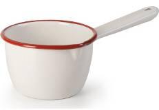 ibili Zománított öntött vas serpenyő kónikus fehér piros - Ibili (909210)