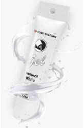  Élelmiszer-festék gél cső Natural White 30 g - dortis (DR-T-090)