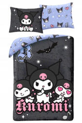 Halantex Kuromi ágyneműhuzat szett - Black (HK-419BL) (HK-419BL)