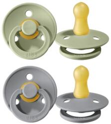 BIBS Suzete Bibs - Colour, 2 buc, 6-18 luni, Sage/Cloud (120262)
