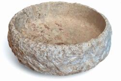 Inspiro Design Kayabi pultra ültethető kőmosdó 38 cm, bézs