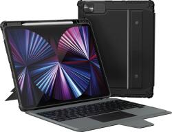 Nillkin Bumper Combo Husa cu tastatură (versiune iluminată) pentru iPad Pro 12.9 2020/2021/2022/ Air 13 2024 negru
