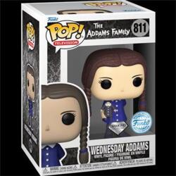 Funko Funko POP! 811 Wednesday Addams Familia Addams Ediție Specială Colecția Diamant Figurina