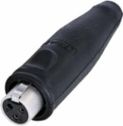 REAN RT3FC-B-W Mini XLR csatlakozó (RT3FC-B-W)