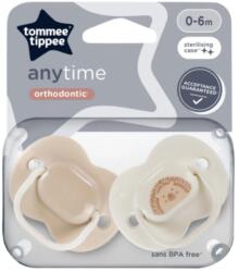 Tommee Tippee Tommee Tippee: Anytime 2 db-os ortodontikus cumi szett több változatban (0-6 hó) (TTP43335499)