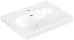 Villeroy & Boch Skyla mosdó túlfolyóval, 600 x 460 mm, Stone White CeramicPlus 5A5160RW (5A5160RW)