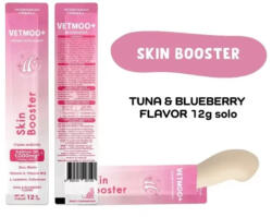  Moochie MOOCHIE VETMOO+ Skin Booster 12 g, amely javítja macskája bőrének és szőrzetének egészségét