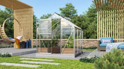  üvegház VITAVIA VENUS 3800 tiszta üveg 3 mm ezüst színű LG1026 (LG1026)