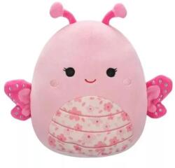 Jazwares Squishmallows: Mogo, fluture roz de pluş - 20 cm (SQCR07645)