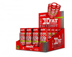 Amix Nutrition Amix XFat 2in1 Shot - Edzés előtti shot és testsúlykontroll-formula egyben - 20x60ml
