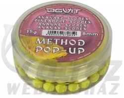 DOVIT Ananász-Scopex Method Pop-Up 8mm - Dovit Pop-up Csali (DOV7965)