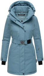 Navahoo Női téli parka FROSTKUSS 14 levehető kapucnival és övvel, powder blue