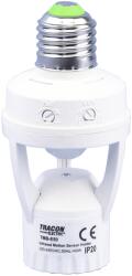 TRACON PIR Mozgásérzékelő adapter, infra, E27 foglalatba 120°, max. 6m, IP20 TMB-E50 (TMB-E50)