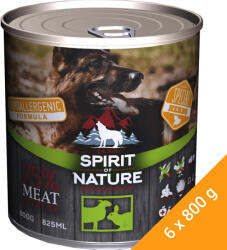 Spirit of Nature Hipoallergén Konzerv Kutyáknak (Bárány és Nyúl) - 6x800 g