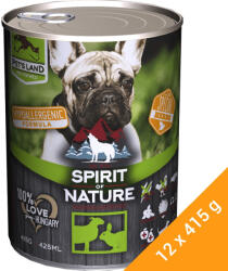 Spirit of Nature Hipoallergén Konzerv Kutyáknak (Bárány és Nyúl) - 12x415 g