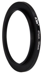 JJC 49-58 mm Szűrő Menetbővítő gyűrű -Step Up Ring (SU_49 58)