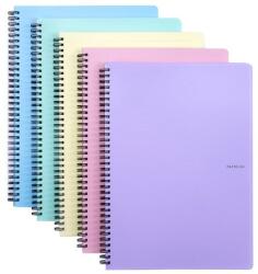 PASTELINi Spirálfüzet vonalas PASTELINI A/4 60 lapos vegyes színekben (8-078) - tonerpiac