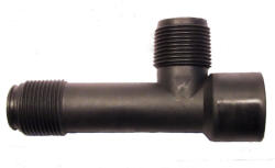  Szelepkötő T-idom 1" külső x 1" külső x 1" belső menet, BB szelephez (TO-TSZT1KX1KX1B)