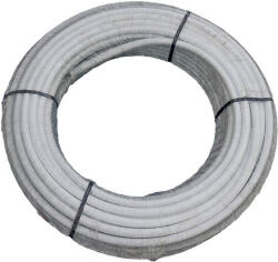  Mg LDPE öntözőcső 25mm max 6bar fehér, belül fekete, mikroöntözéshez, párásításhoz 50m/tek - ár/m (TO-PE25I6WI50)