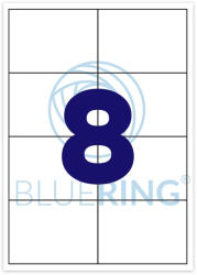 BLUERING Etikett címke, 99, 1x67, 7mm, 100 lap, 8 címke/lap Bluering (64293) - cartridge
