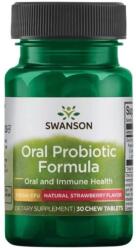 Swanson Formula probiotică orală , Căpșuni - 30 pastile