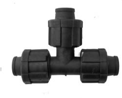  Tape csepegtető szalag egál T idom 17mm x 17mm x 17mm, 6-15miles szalaghoz (TO-PPT17)