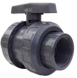  Csap PVC 2" belső menetes, 2 hollanderes (TO-PPCHPVC2BB)