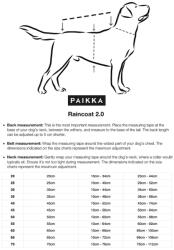 PAIKKA Кучешки дъждобран Raincoat 2.0 48 x 38 x 0, 9 cm (1049053)
