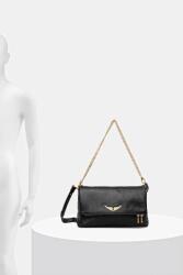 Zadig&Voltaire Кожена чанта ROCKY II GRAINED LEATHER (LWBA04125)