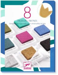 Djeco Bélyegzőtinták párnákkal 8 db (DJ09799)