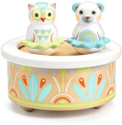 DJECO Fa zenélő doboz Maci és Bagoly (DJ06110)