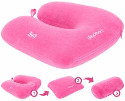 Daydream 3 az 1-ben - többfunkciós utazópárna Szín: Rózsaszín