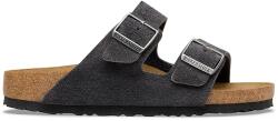 Birkenstock papucs velúrból Arizona - szürke Női 45