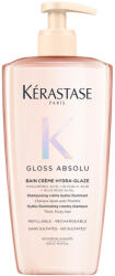 Kérastase KÉRASTASE GLOSS ABSOLU Bain Crème Hydra-Glaze 500 ml - Fényfokozó hatású, hidratáló krémhajfürdő - vastag szálú, szöszösödő hajra